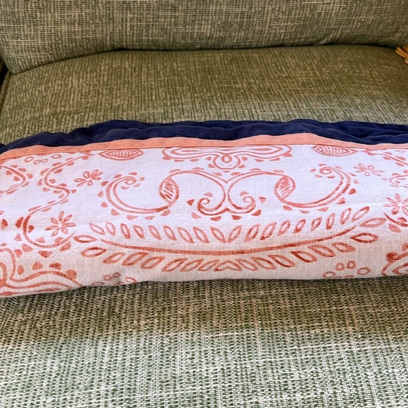 Patina Vie pillow sham. Anthropologie. Marseilles print - Picture 5 of 5